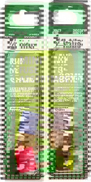 Fuse Service Kits; Compatible Fuse Class: Miniature ; Includes: (1) Each: MINI 3A, 5A, 7.5A, 10A, 15A, 20A, 25A, 30A